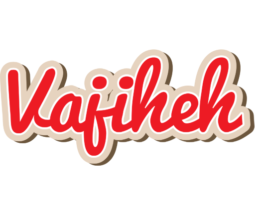 Vajiheh chocolate logo