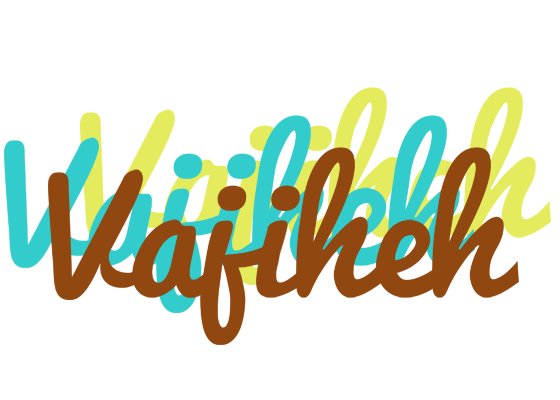 Vajiheh cupcake logo
