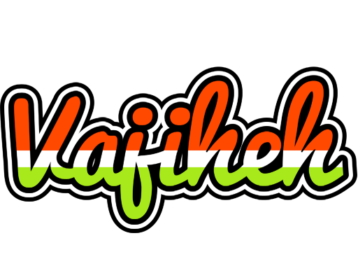 Vajiheh exotic logo