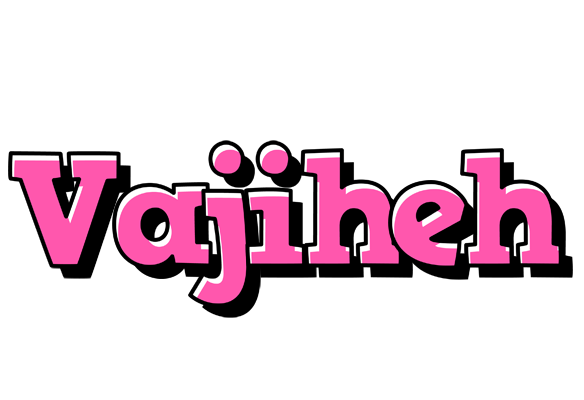 Vajiheh girlish logo