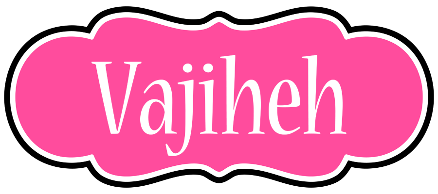 Vajiheh invitation logo