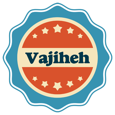 Vajiheh labels logo
