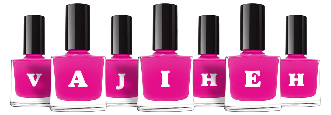 Vajiheh nails logo