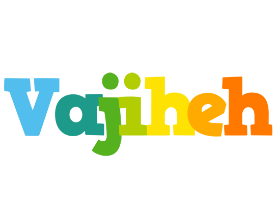 Vajiheh rainbows logo