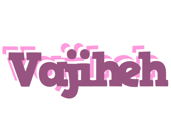 Vajiheh relaxing logo
