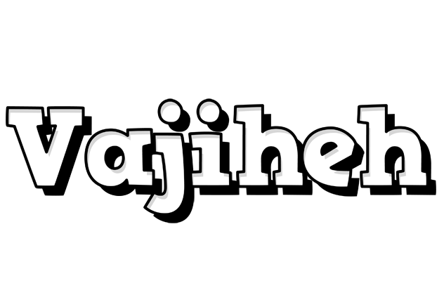 Vajiheh snowing logo