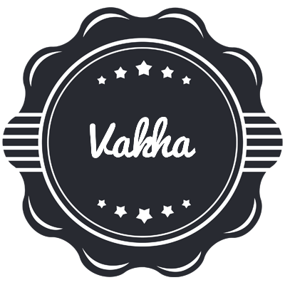Vakha badge logo
