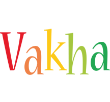 Vakha birthday logo