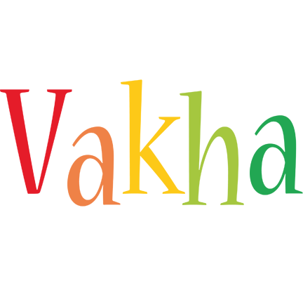 Vakha birthday logo