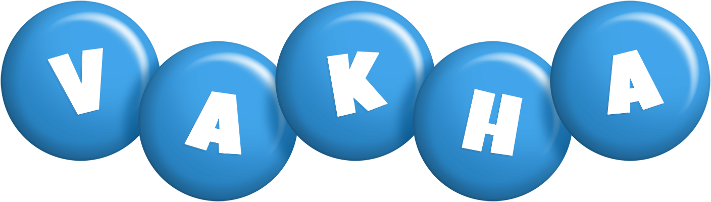 Vakha candy-blue logo
