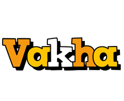 Vakha cartoon logo