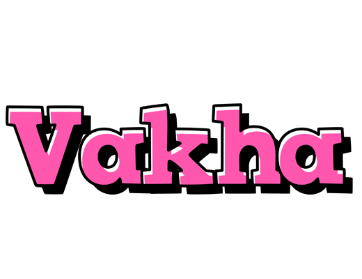 Vakha girlish logo