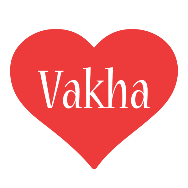 Vakha love logo