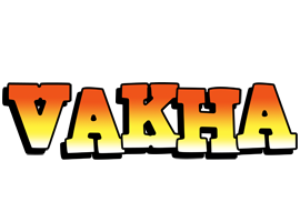 Vakha sunset logo