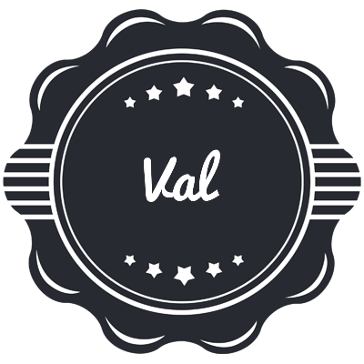 Val badge logo