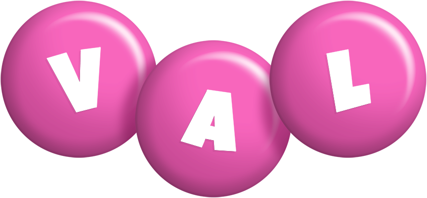 Val candy-pink logo
