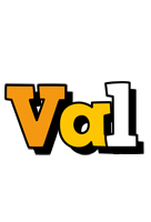 Val cartoon logo