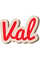Val chocolate logo