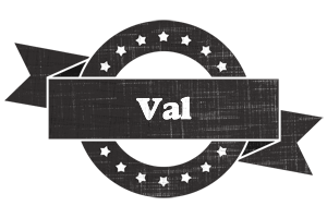 Val grunge logo