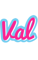 Val popstar logo
