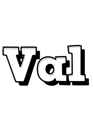 Val snowing logo