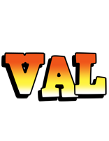 Val sunset logo