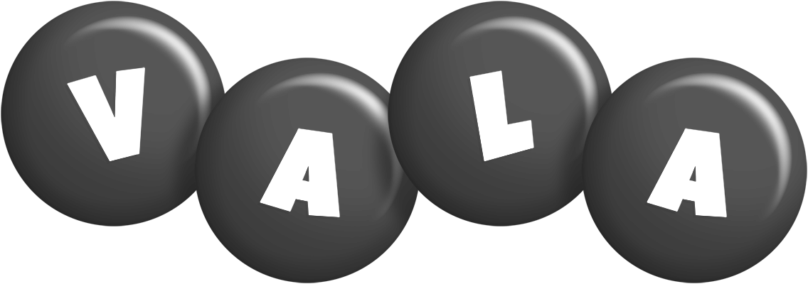 Vala candy-black logo