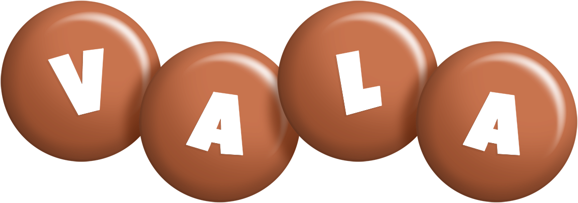 Vala candy-brown logo