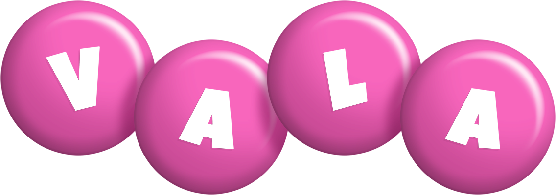 Vala candy-pink logo