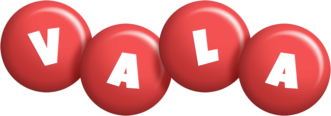 Vala candy-red logo
