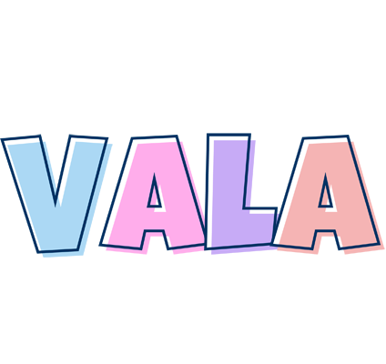 Vala pastel logo