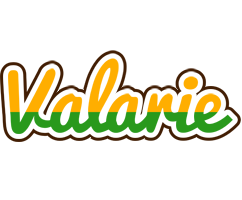 Valarie banana logo