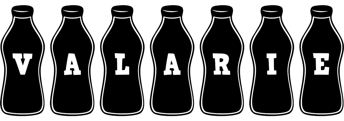 Valarie bottle logo
