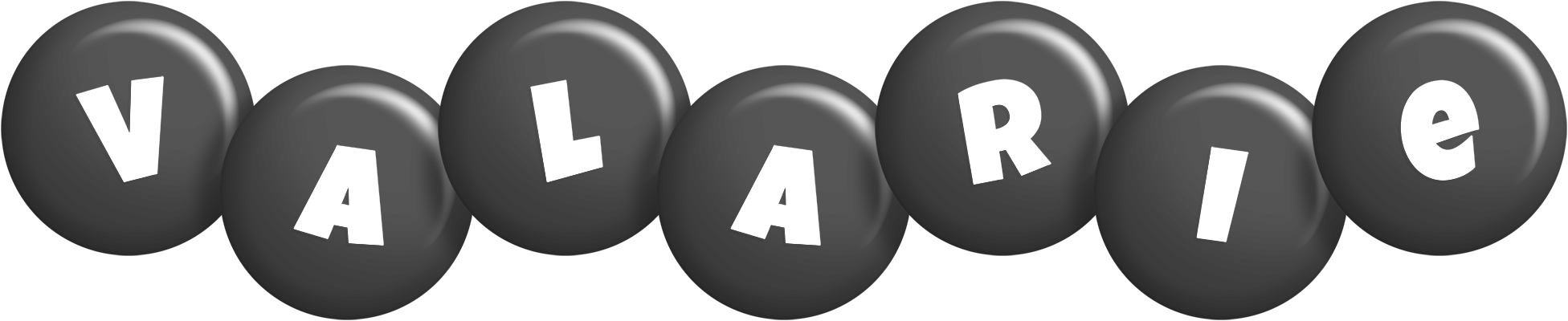 Valarie candy-black logo