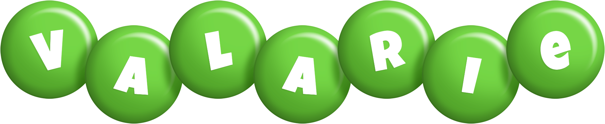 Valarie candy-green logo
