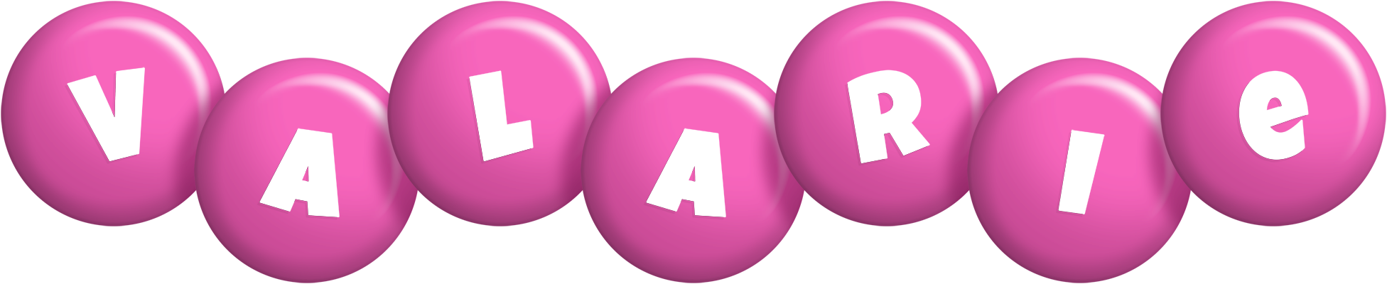 Valarie candy-pink logo