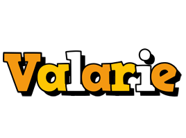 Valarie cartoon logo