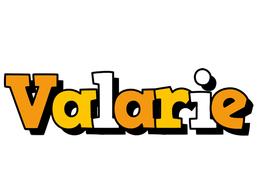 Valarie cartoon logo
