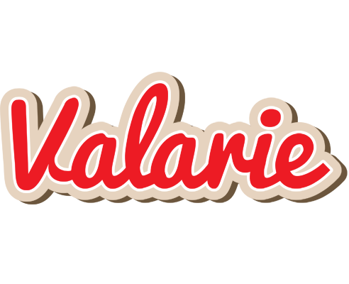 Valarie chocolate logo