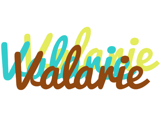 Valarie cupcake logo