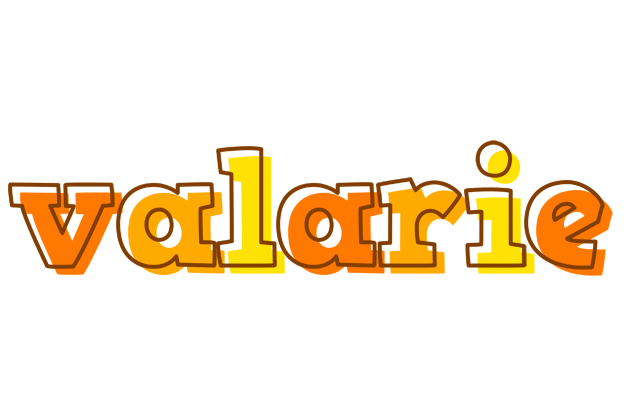 Valarie desert logo