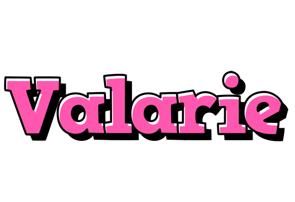 Valarie girlish logo