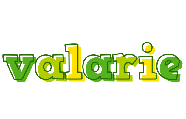 Valarie juice logo