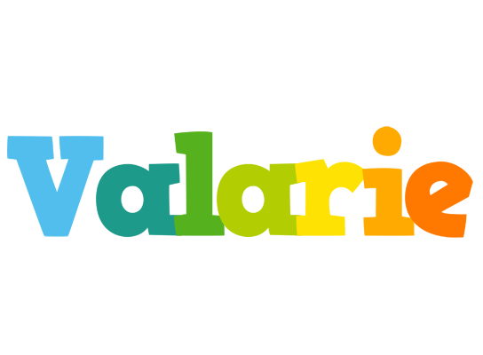 Valarie rainbows logo