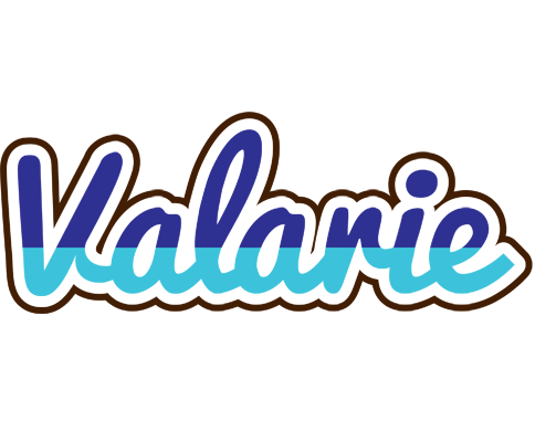 Valarie raining logo