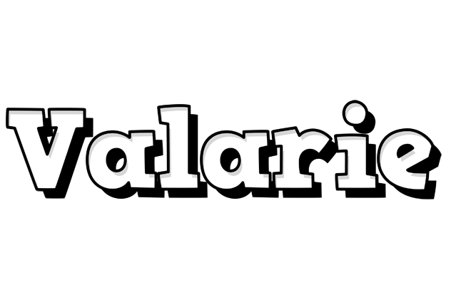 Valarie snowing logo