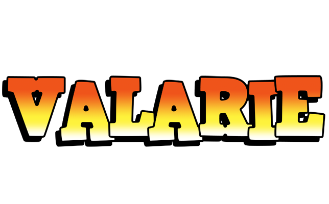 Valarie sunset logo