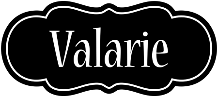 Valarie welcome logo