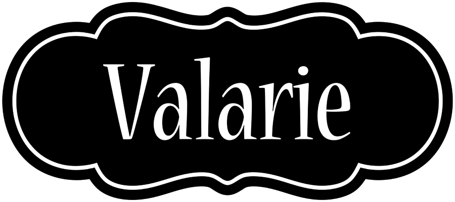 Valarie welcome logo