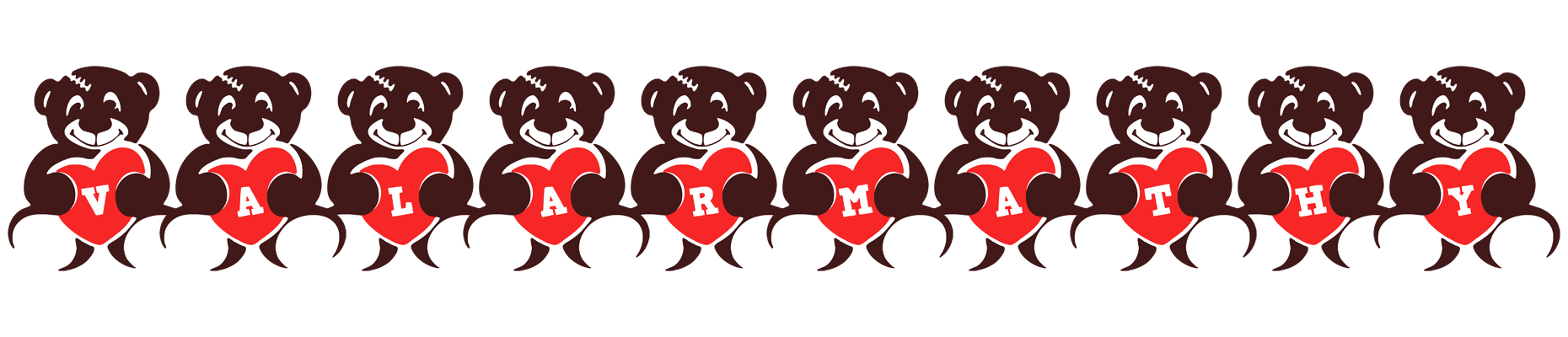 Valarmathy bear logo